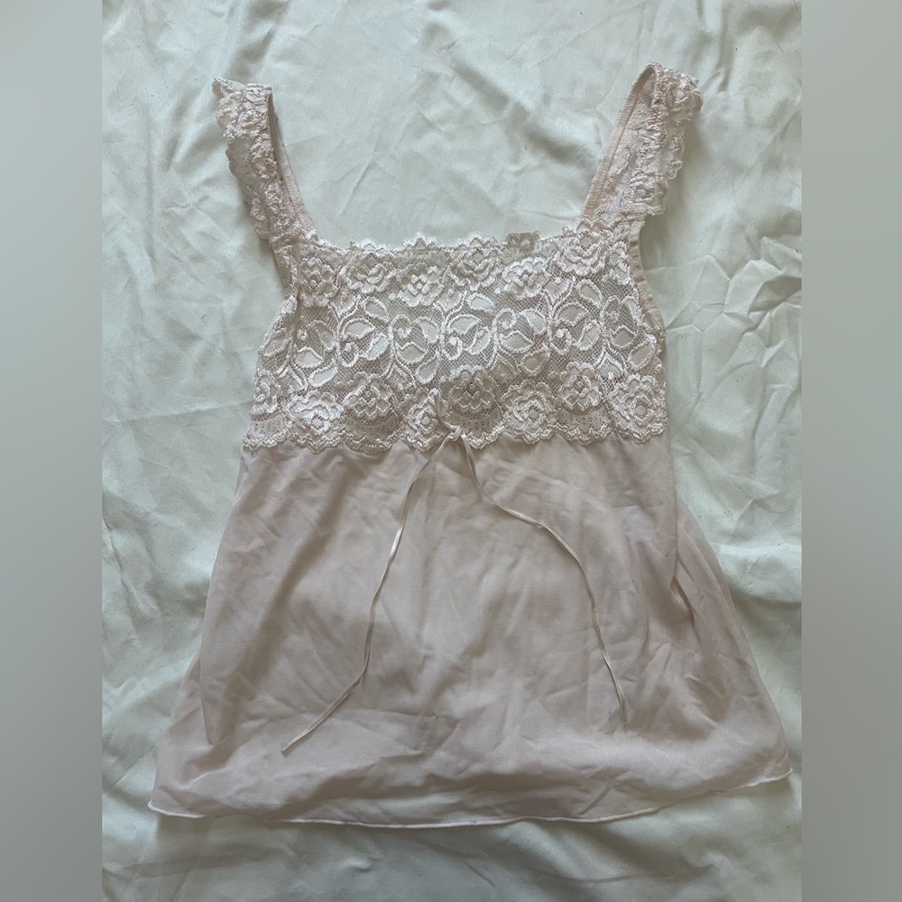 Coquette Style Tank Top